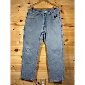 Harley-Davidson Vintage Men's Light Blue Relaxed Fit Jeans Size 36 Inseam 30